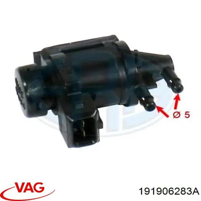 Válvula de solenoide de control de mariposa EGR VAG 191906283A precio, desde 33,40 EUR