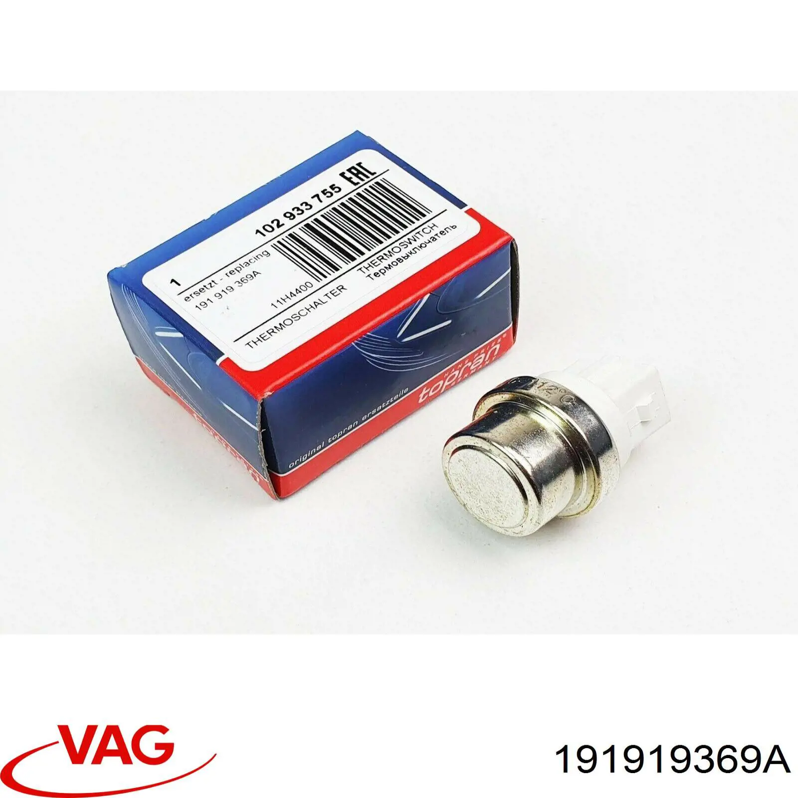 Comprar 191919369A VAG Sensor de temperatura del refrigerante, salpicadero