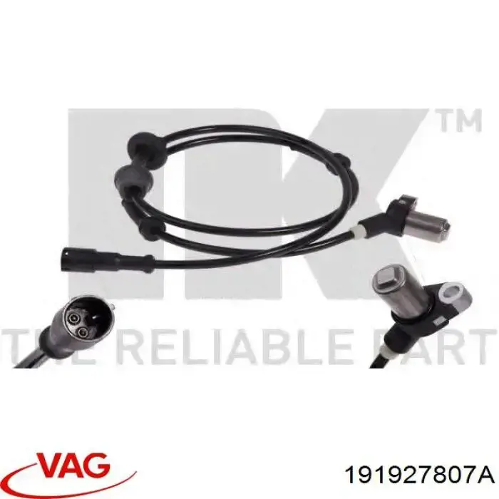 191927807A VAG sensor abs delantero derecho