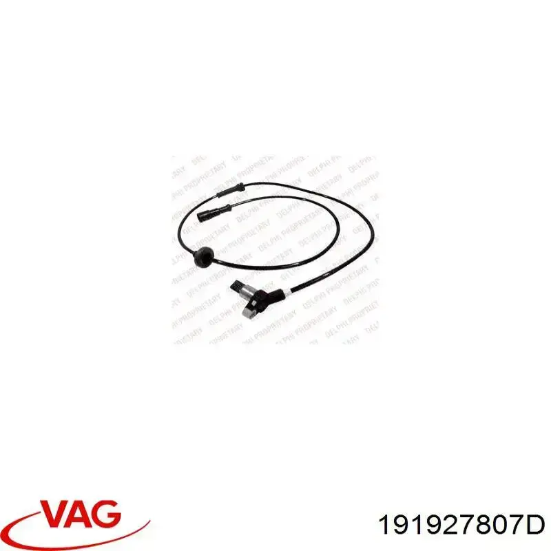 191927807D VAG sensor abs delantero izquierdo