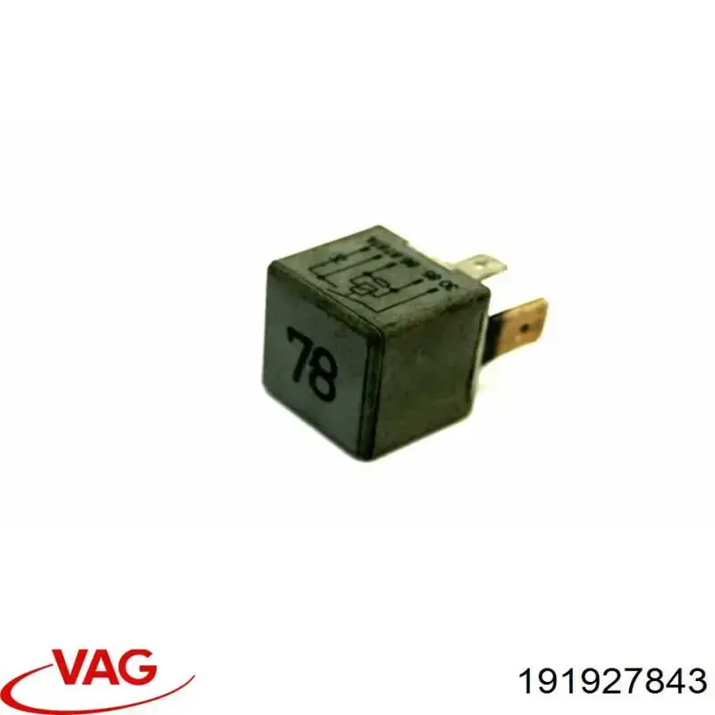 191927843 VAG Unidad de control ABS hidráulico