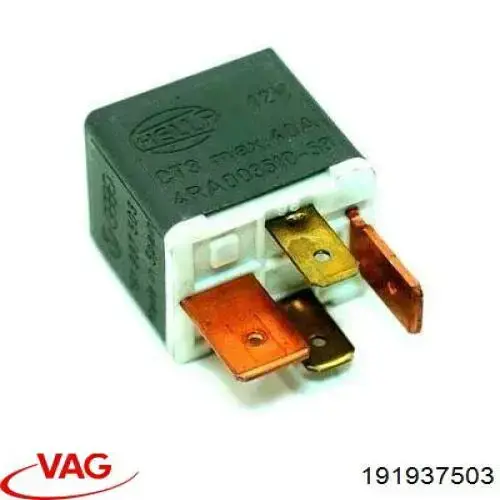 Relé, ventilador de habitáculo Audi Q7 4LB