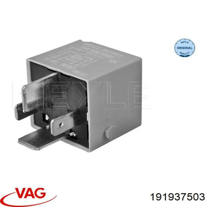 Rele ventilador habitaculo VAG 191937503 precio, desde 4,15 EUR