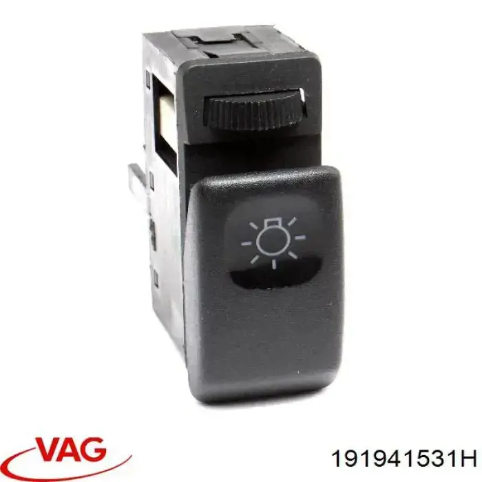 Interruptor de luces en el tablero VAG 191941531H precio, desde 9,32 EUR
