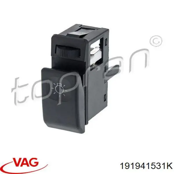 Interruptor de luces en el tablero VAG 191941531K precio, desde 8,89 EUR
