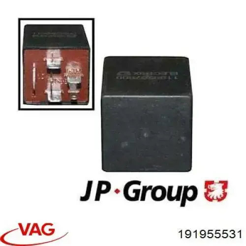 Relé de intermitencia del limpiaparabrisas Volkswagen Passat 3A5, 351, 315