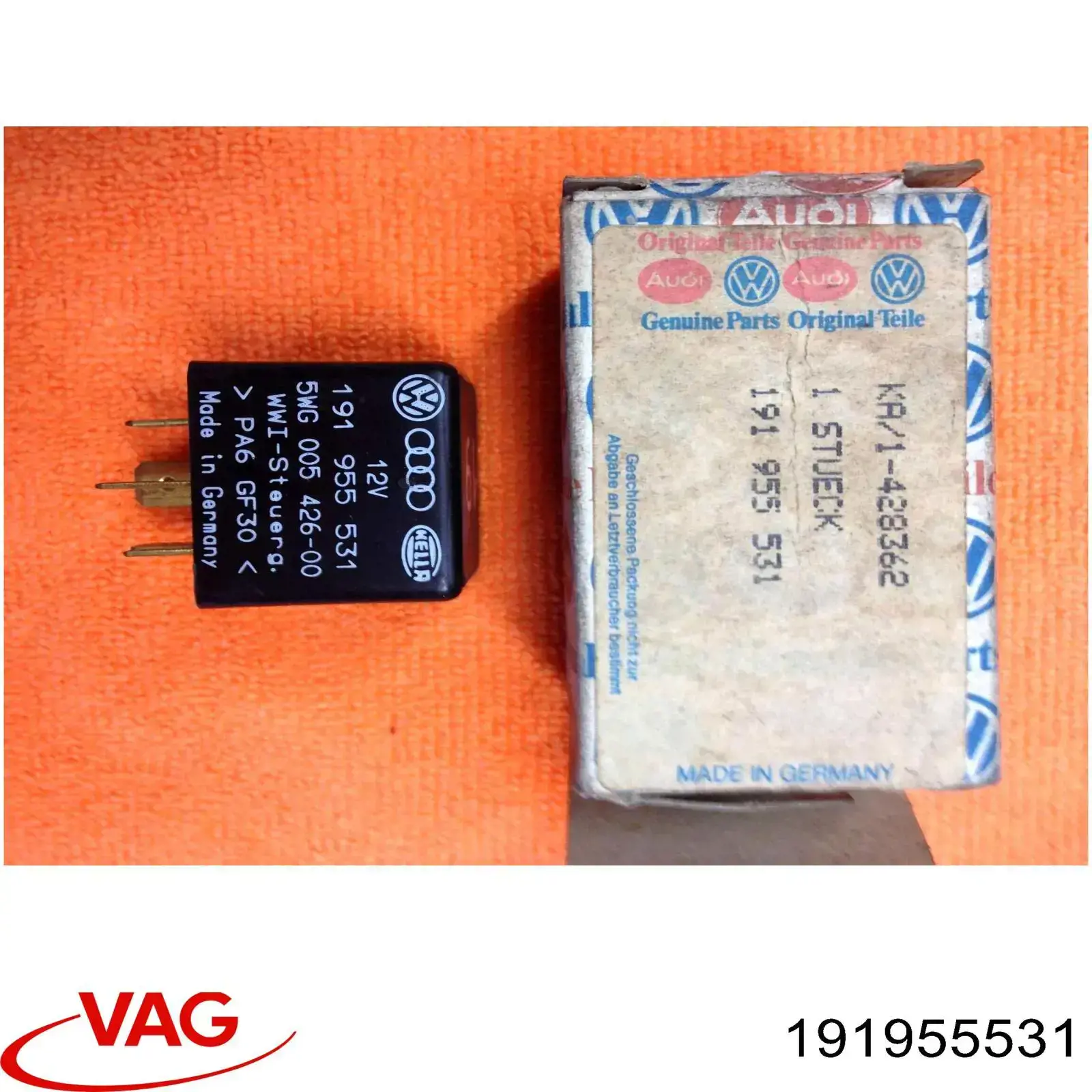 Relé de intermitencia del limpiaparabrisas Volkswagen Passat 3A5, 351, 315