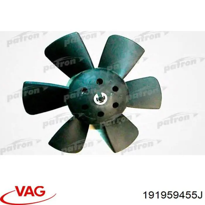 Ventilador de refrigeración completo derecho (motor y hélice) VAG 191959455J precio, desde 38,30 EUR