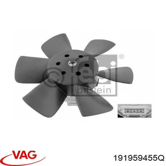 Comprar 191959455Q VAG Ventilador del motor
