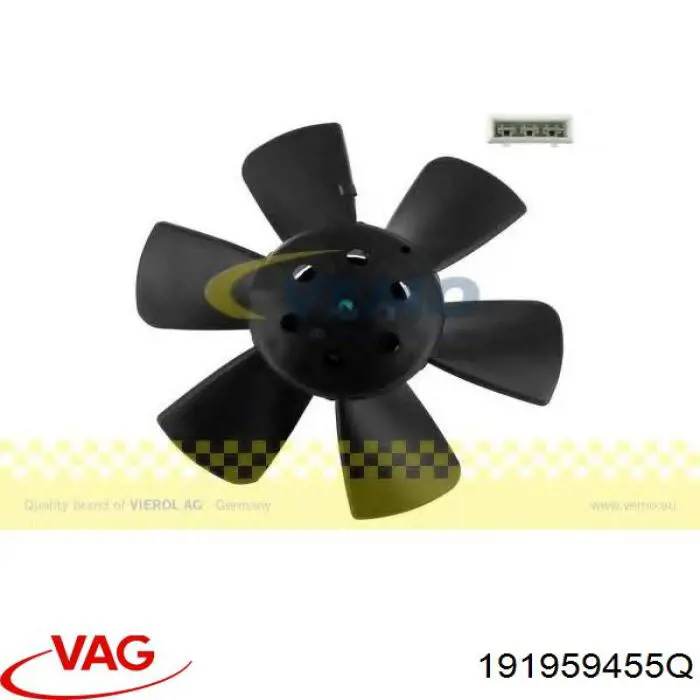 191959455Q VAG ventilador del motor