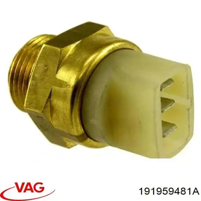 Sensor, temperatura del refrigerante (encendido el ventilador del radiador) Audi A6 4A5