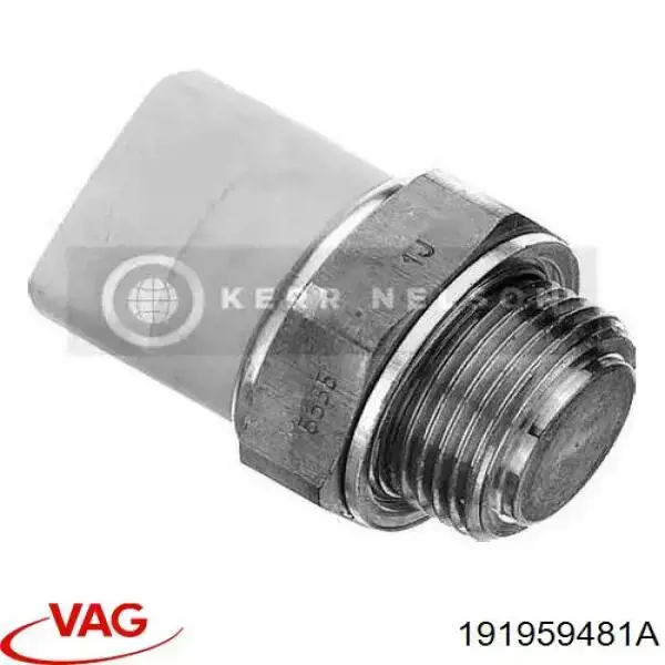 Sensor, temperatura del refrigerante (encendido el ventilador del radiador) Audi A6 4A5