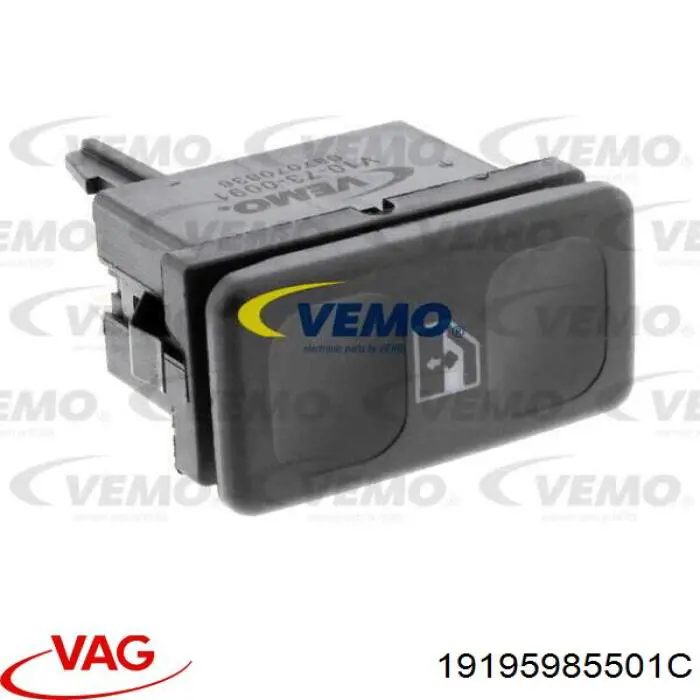 Botón de encendido del motor del elevalunas de la consola central VAG 19195985501C precio, desde 9,33 EUR