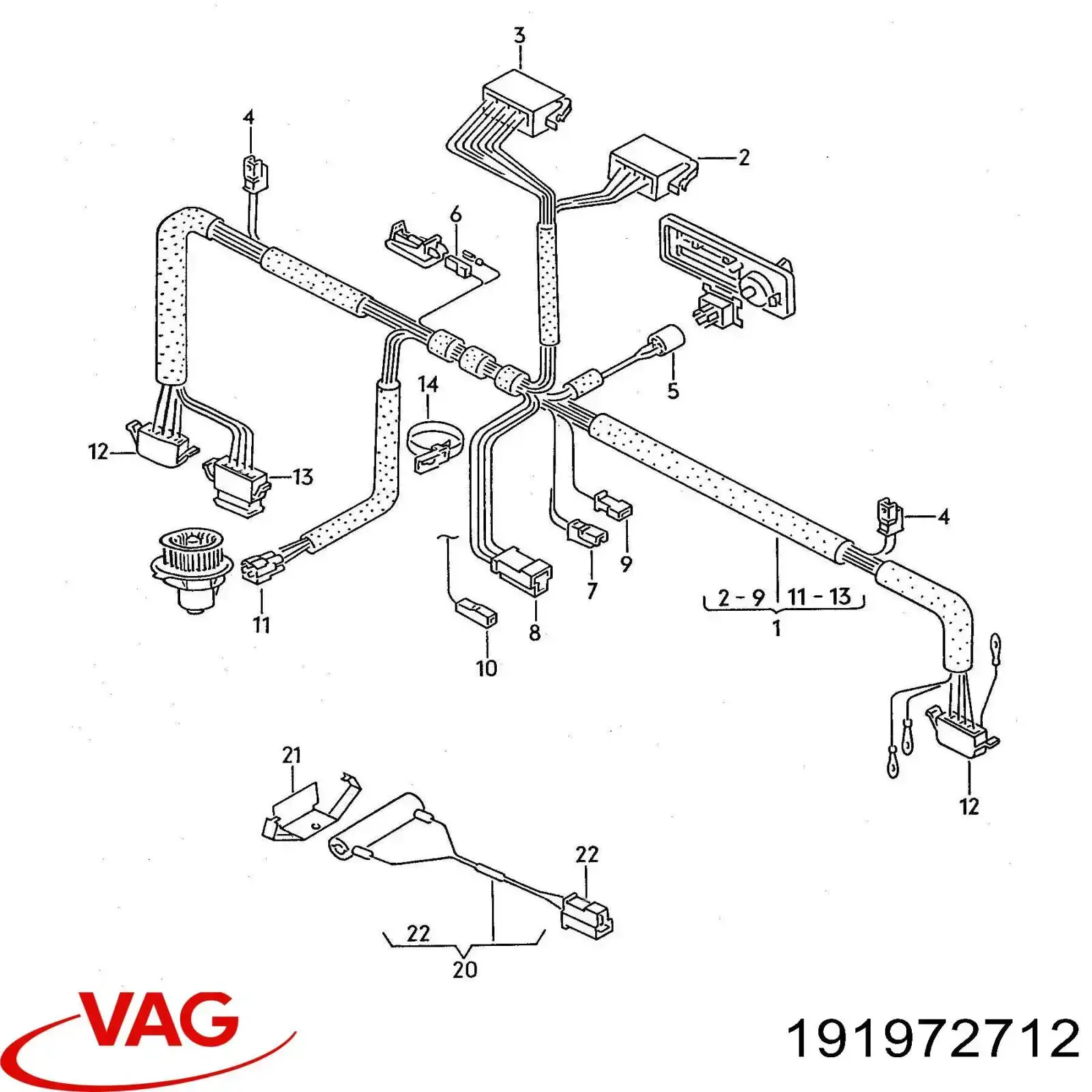  VAG 191972712 precio, desde 14,02 EUR