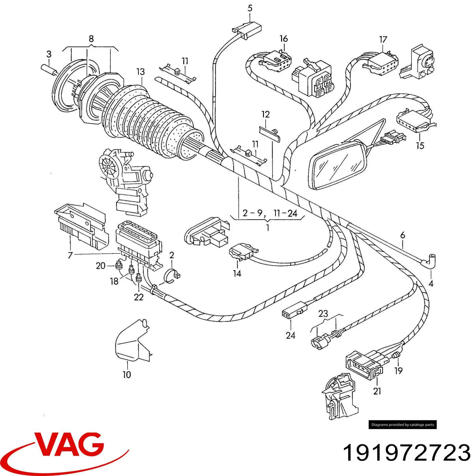  VAG 191972723 precio, desde 17,85 EUR