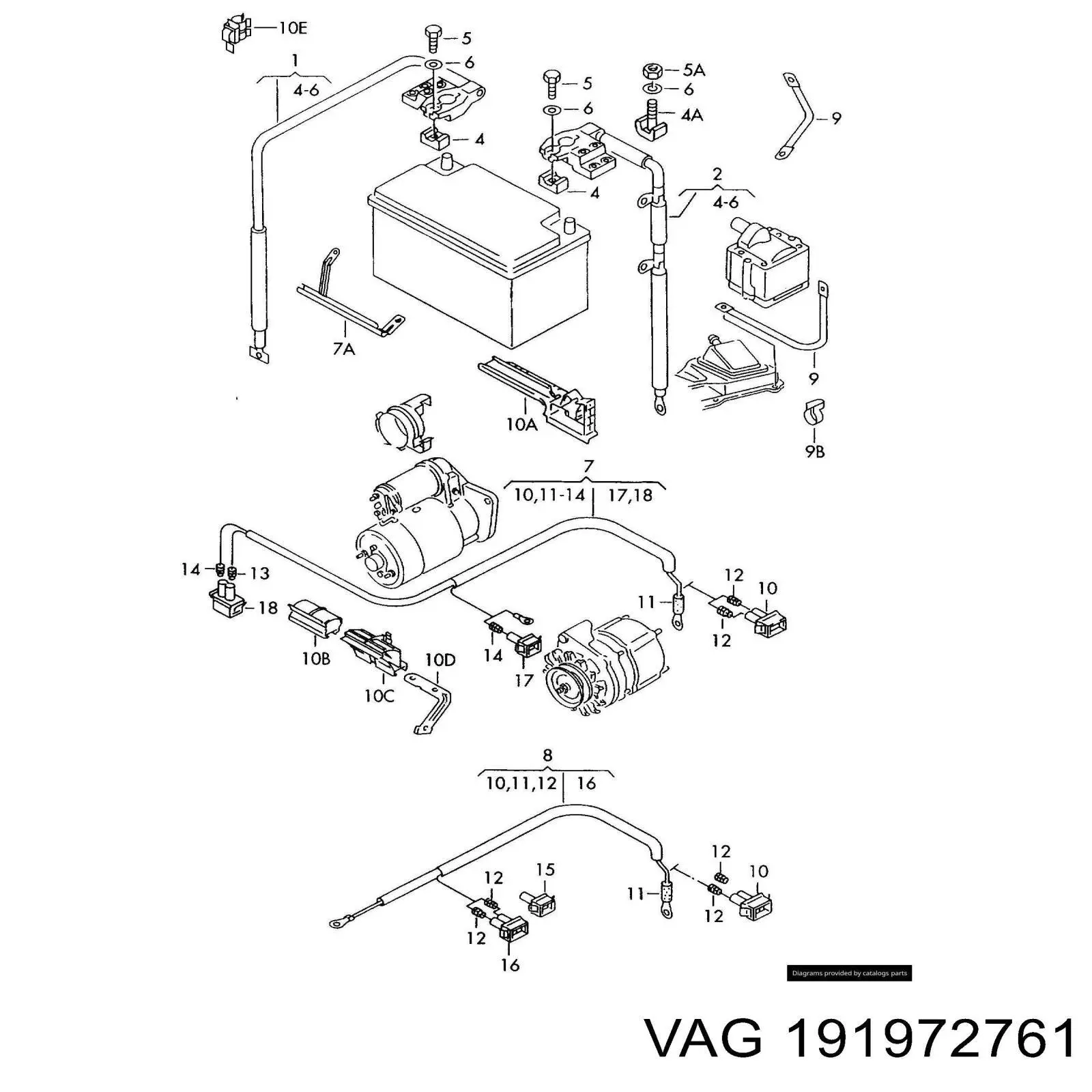 Comprar 191972761 VAG 