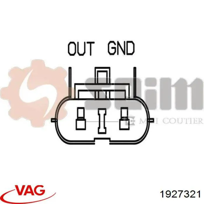 1927321 VAG sensor de velocidad