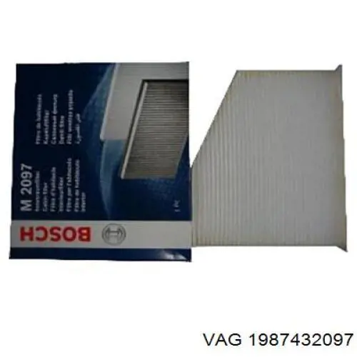 Filtro de cabina VAG 1987432097 precio, desde 7,13 EUR
