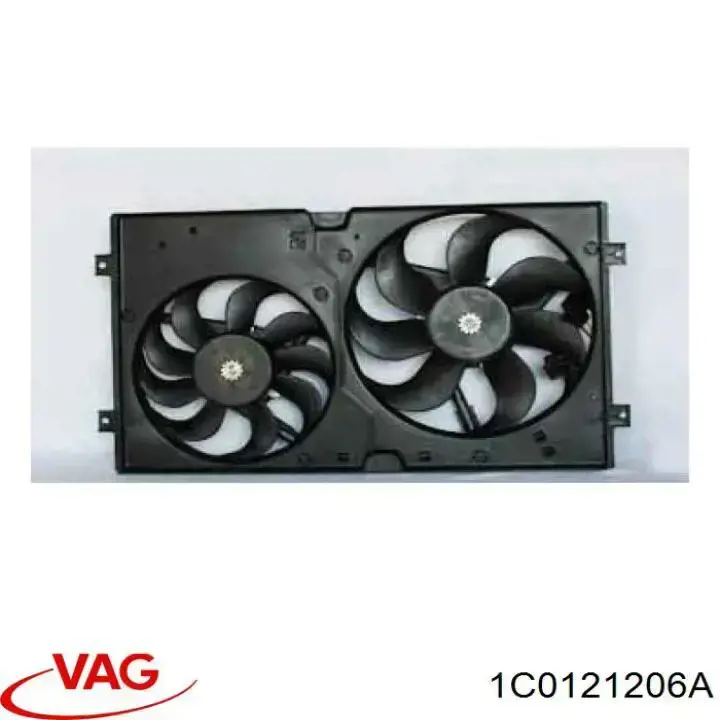 Ventilador, refrigeración motor VAG 1C0121206A precio, desde 63,93 EUR