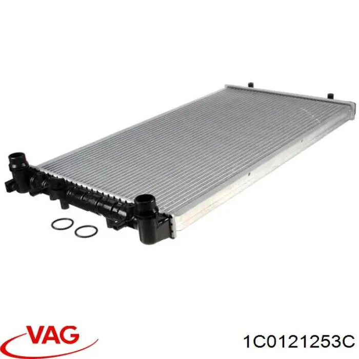 1C0121253C VAG radiador