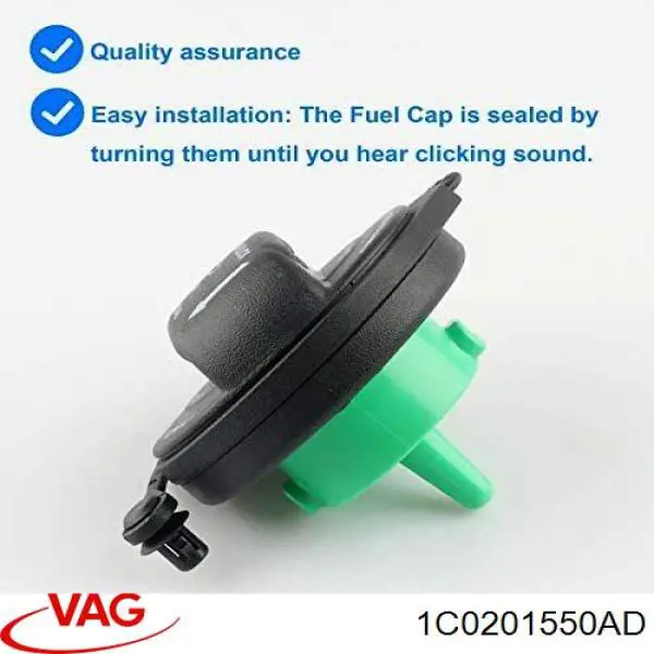 Tapa de depósito de combustible VAG 1C0201550AD precio, desde 24,77 EUR