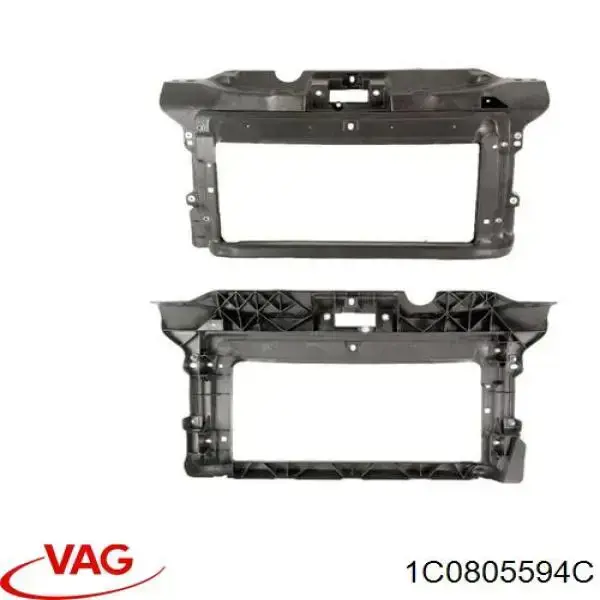 Panel de soporte del radiador y montaje de faros VAG 1C0805594C precio, desde 162,62 EUR