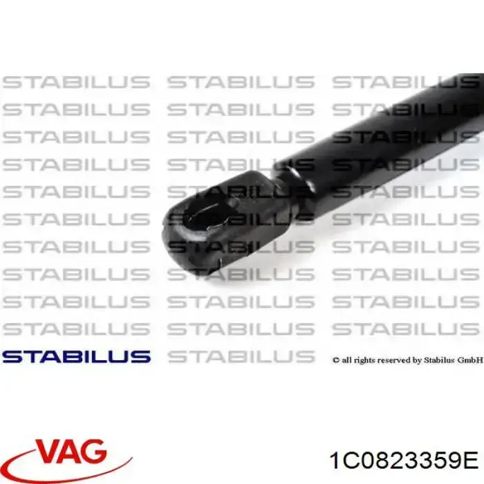 Muelle neumático de capó de motor VAG 1C0823359D