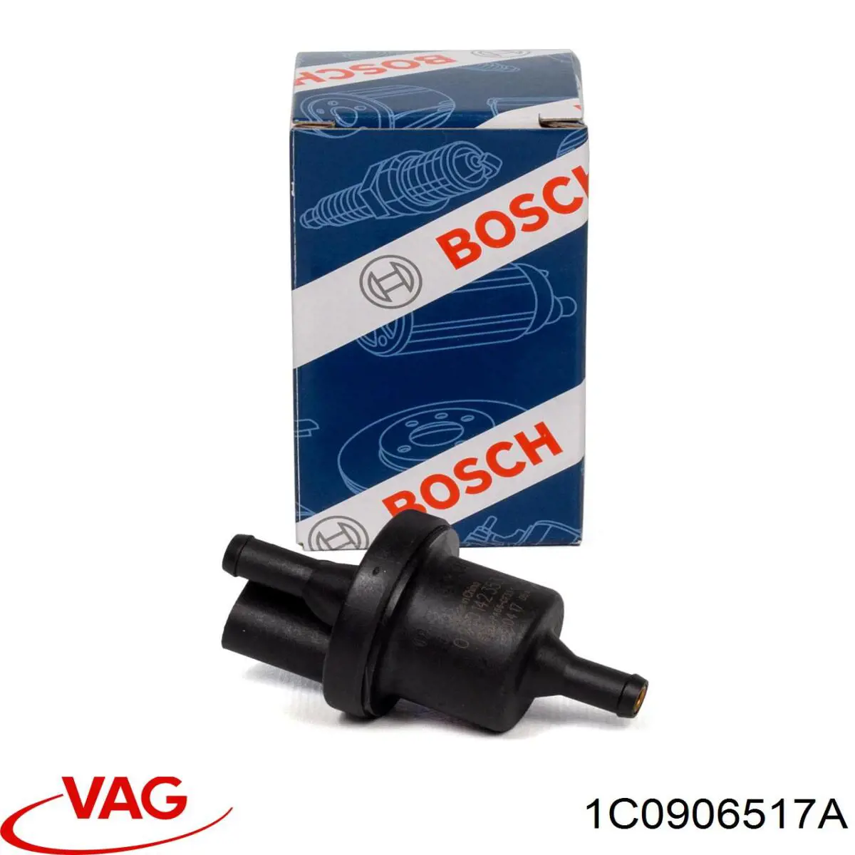Válvula de ventilación de gases del tanque de combustible VAG 1C0906517A