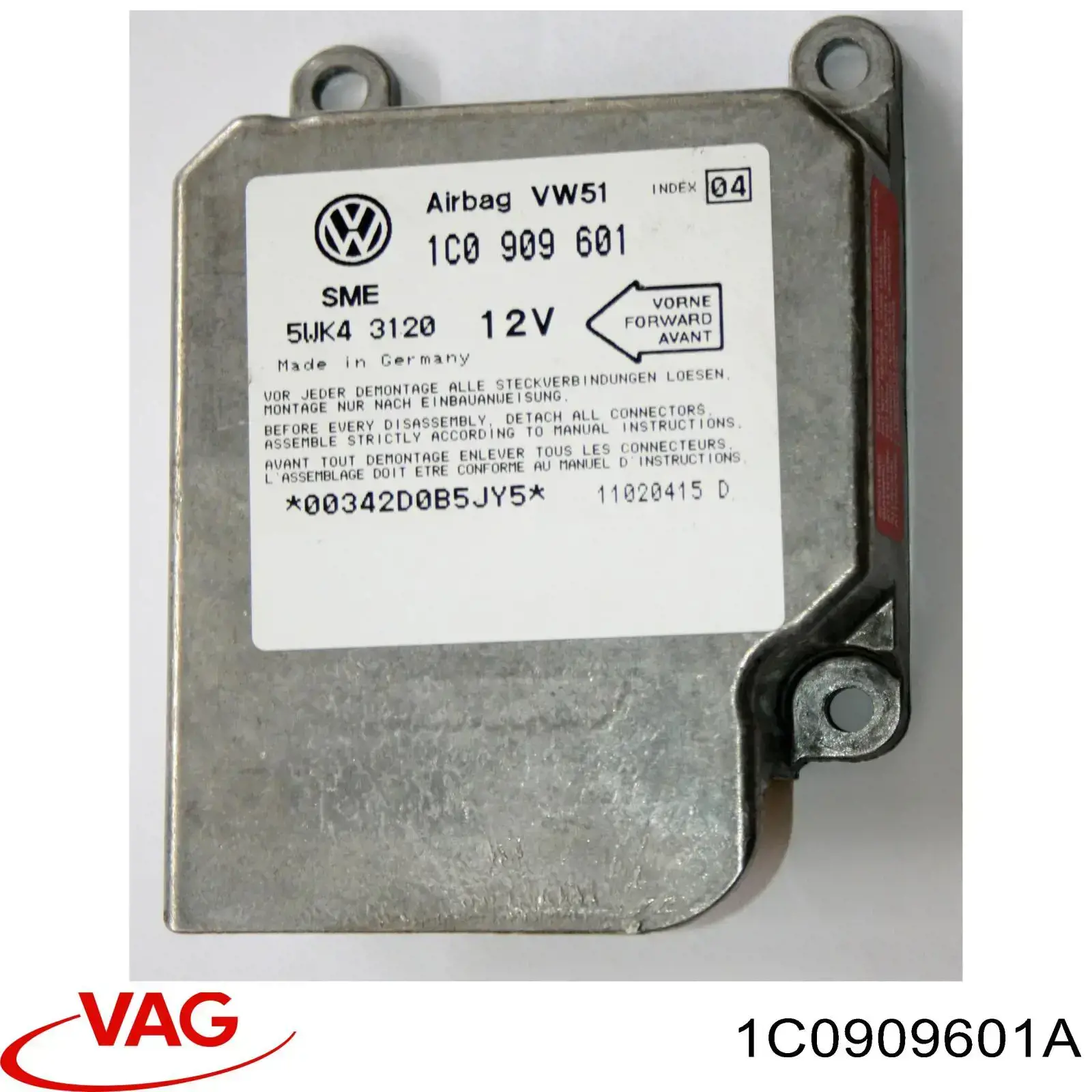 Módulo de control de airbag VAG 1C0909601A precio, desde 56,63 EUR