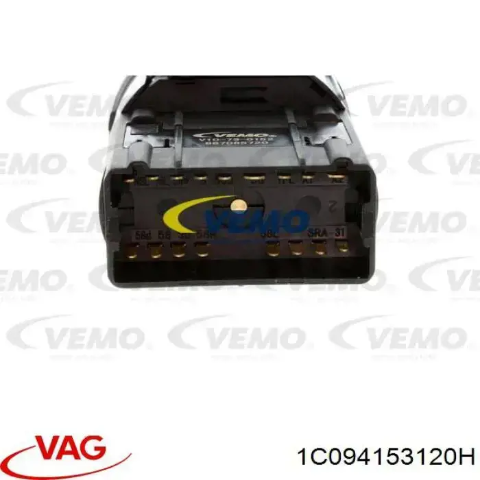 Interruptor de luces en el tablero 1C094153120H VAG