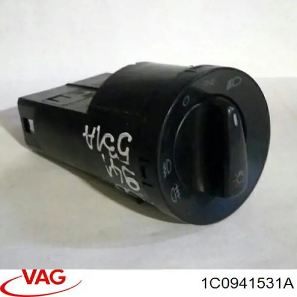 Interruptor de luces en el tablero 1C0941531A VAG