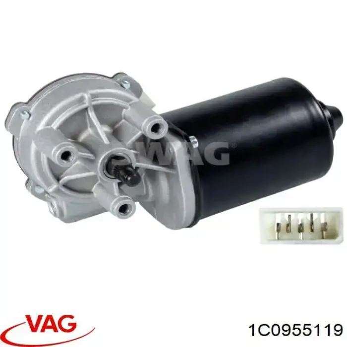 Comprar 1C0955119 VAG Motor limpiaparabrisas