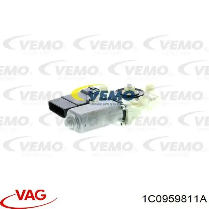 Motor del elevalunas de la puerta trasera izquierda VAG 1C0959811A precio, desde 33,40 EUR