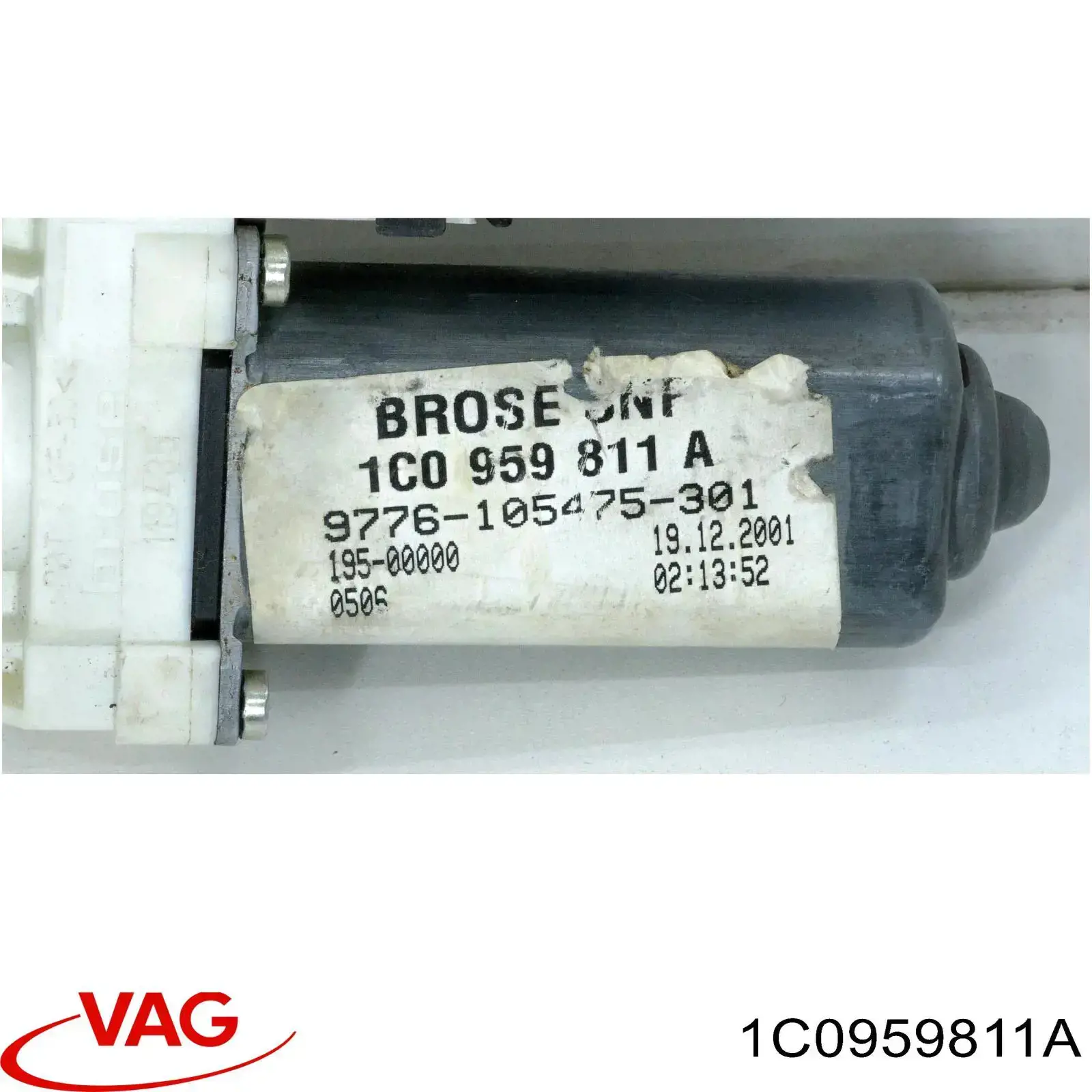 Comprar 1C0959811A VAG Motor del elevalunas de la puerta trasera izquierda