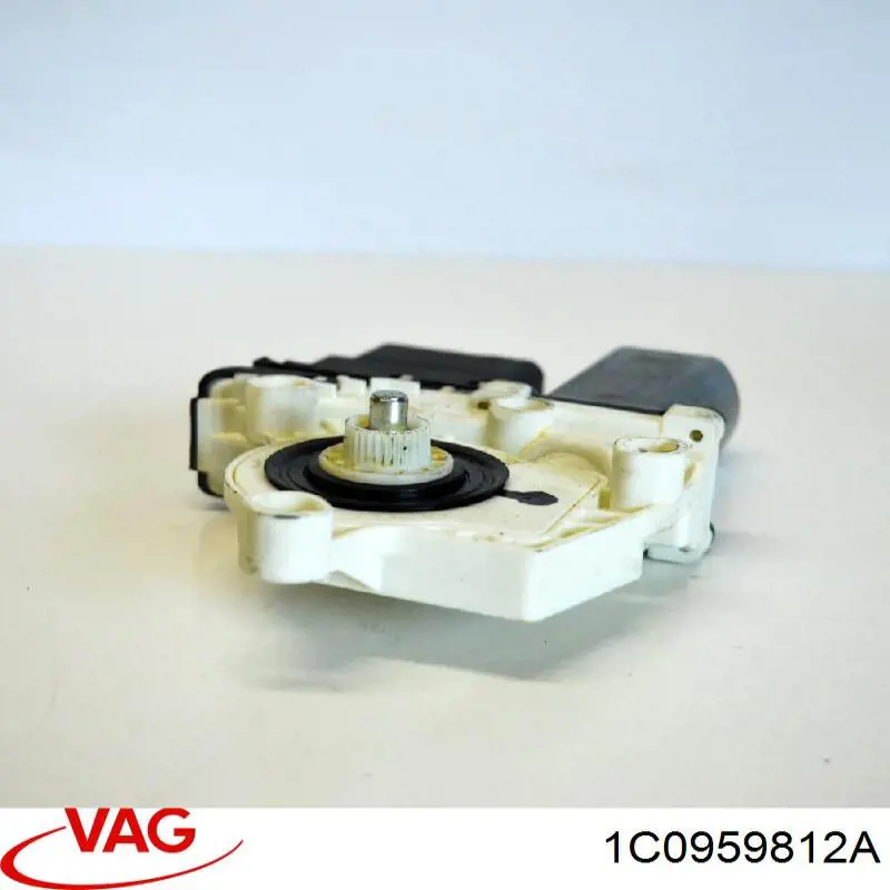 Motor del elevalunas de la puerta trasera derecha 1C0959812A VAG