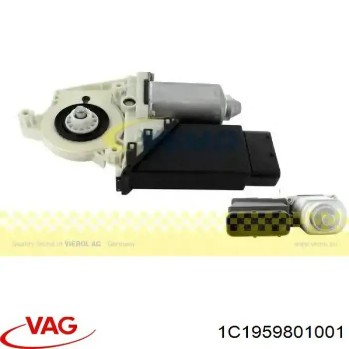 Motor eléctrico, elevalunas, puerta del conductor VAG 1C1959801001 precio, desde 133,29 EUR