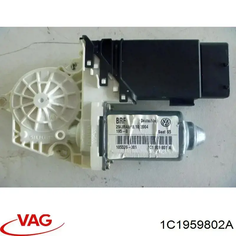 Motor del elevalunas de la puerta delantera derecha VAG 1C1959802A precio, desde 34,85 EUR