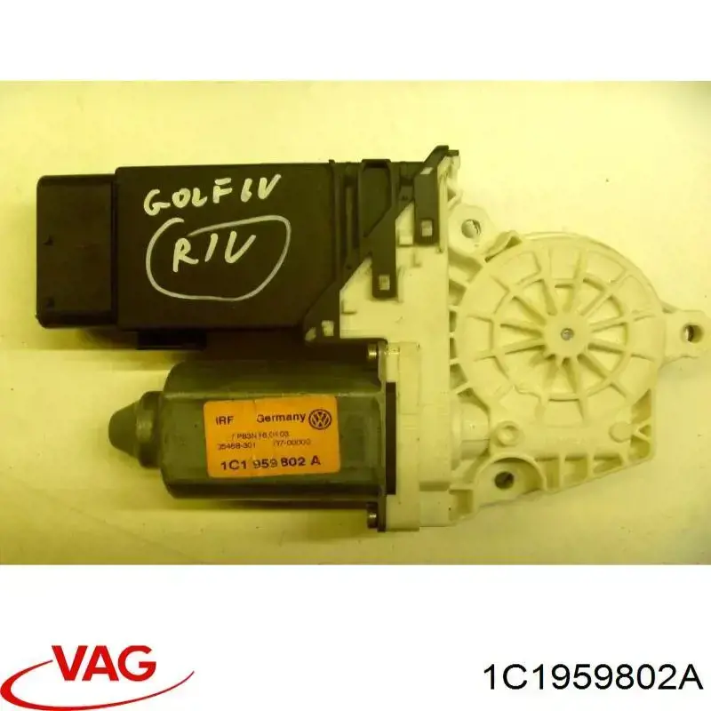 1C1959802A VAG motor eléctrico, elevalunas, puerta delantera derecha