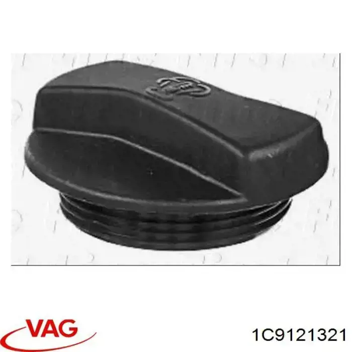 1C9121321 VAG tapón de expansión de refrigerante/anticongelante