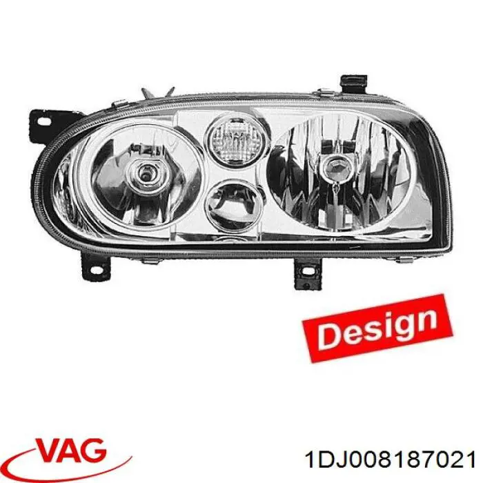 Faro derecho VAG 1DJ008187021 precio, desde 281,00 EUR