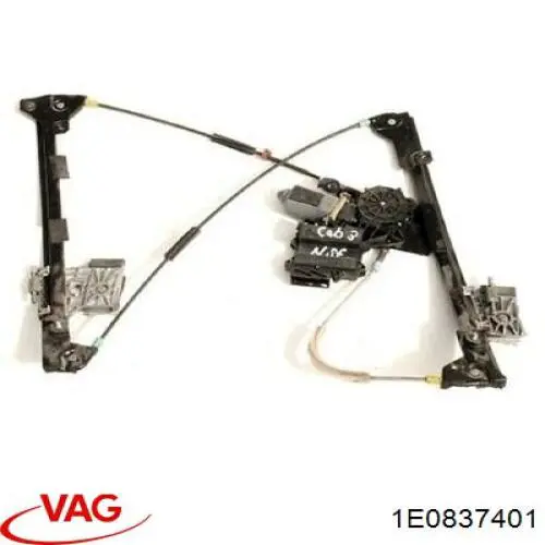Mecanismo elevalunas delantero izquierdo VAG 1E0837401 precio, desde 102,67 EUR