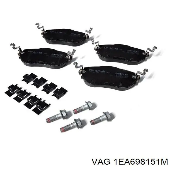 Comprar 1EA698151M VAG Pastillas delanteras de freno