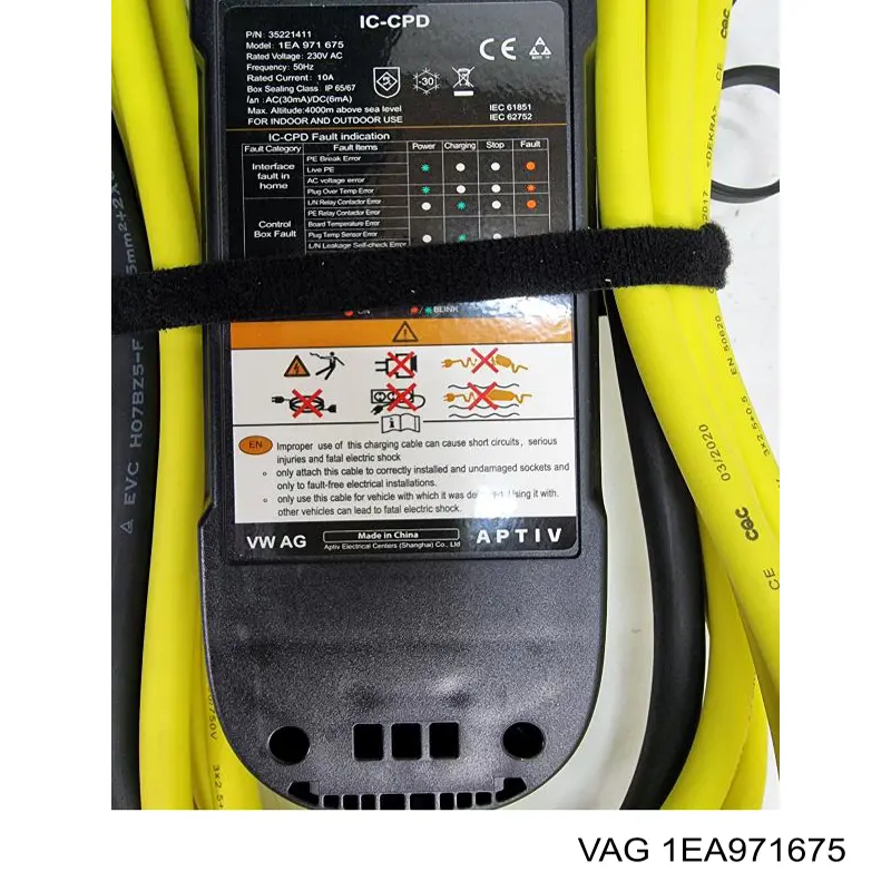 Cable de carga para vehículo eléctrico VAG 1EA971675 precio, desde 299,11 EUR