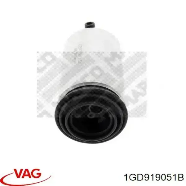 Elemento de turbina de la bomba de combustible 1GD919051B VAG