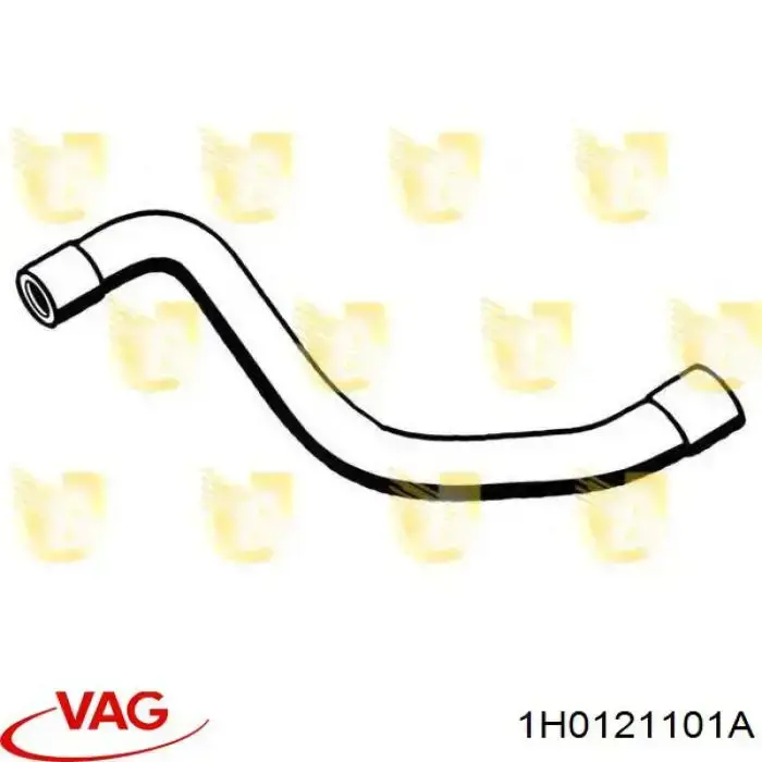 Manguera superior del radiador VAG 1H0121101A precio, desde 10,28 EUR