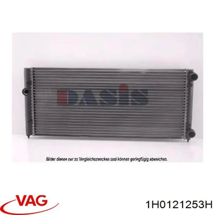 1H0121253H VAG radiador