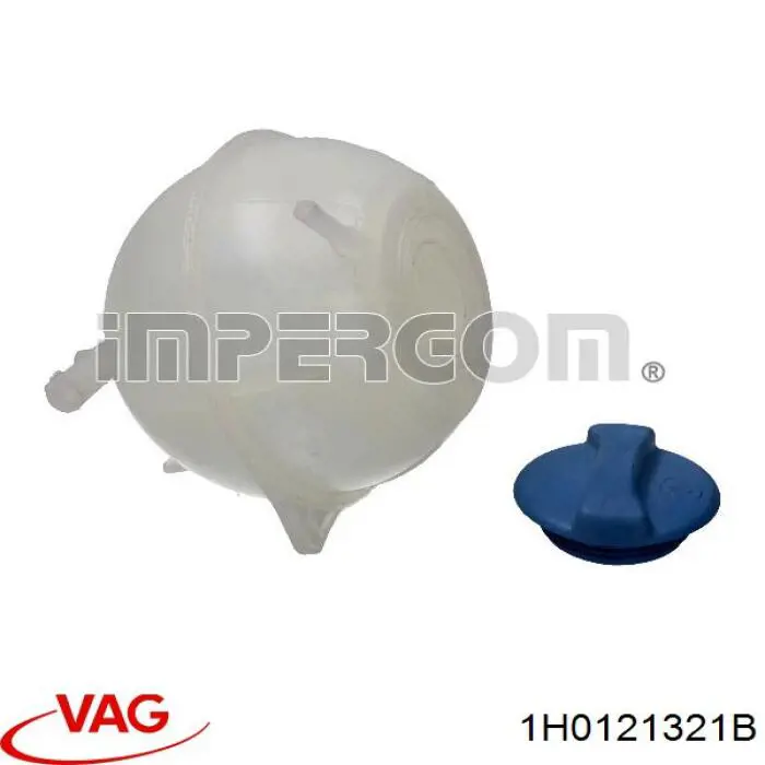 Tapón de expansión de refrigerante/anticongelante Volkswagen Golf 3 1H1