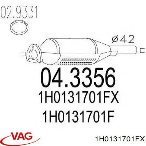 1H0131701FX VAG