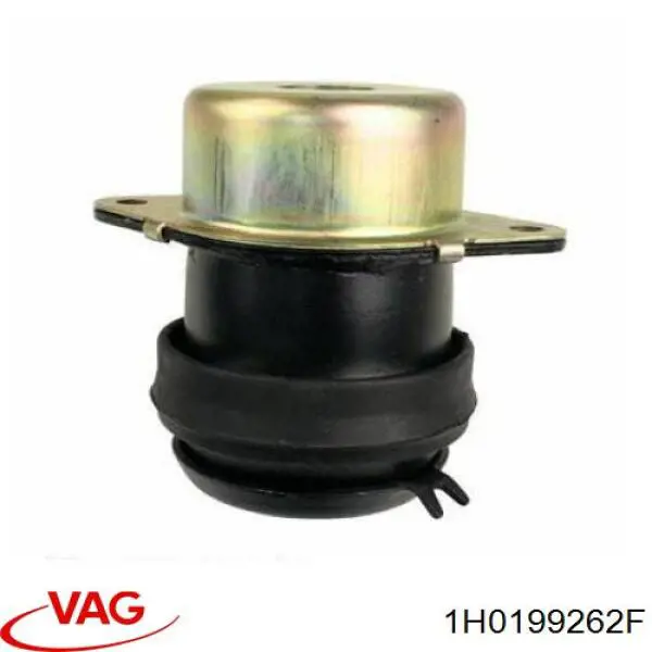 1H0199262F VAG soporte, motor, trasero, derecho