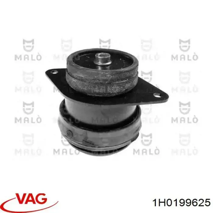 1H0199625 VAG Soporte de motor derecho